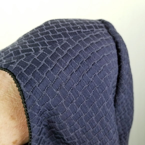 ARMANI COLLEZIONI Womens Purple Blazer Evening Jacket Size 10 Collarless Button - Picture 8 of 13